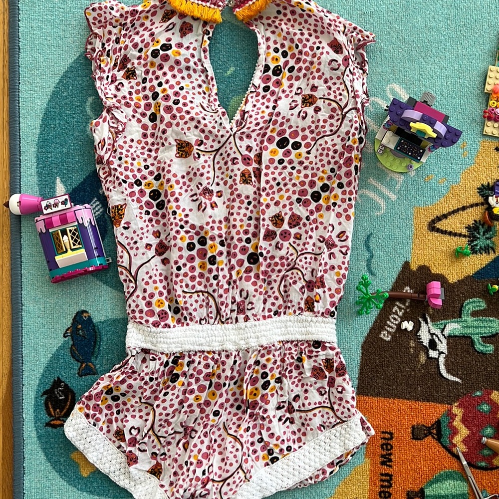 Bundle of toddler sized Poupette St. Barth dresses + romper + skirt + short